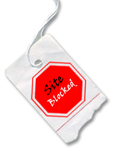Stop! Site Blocked